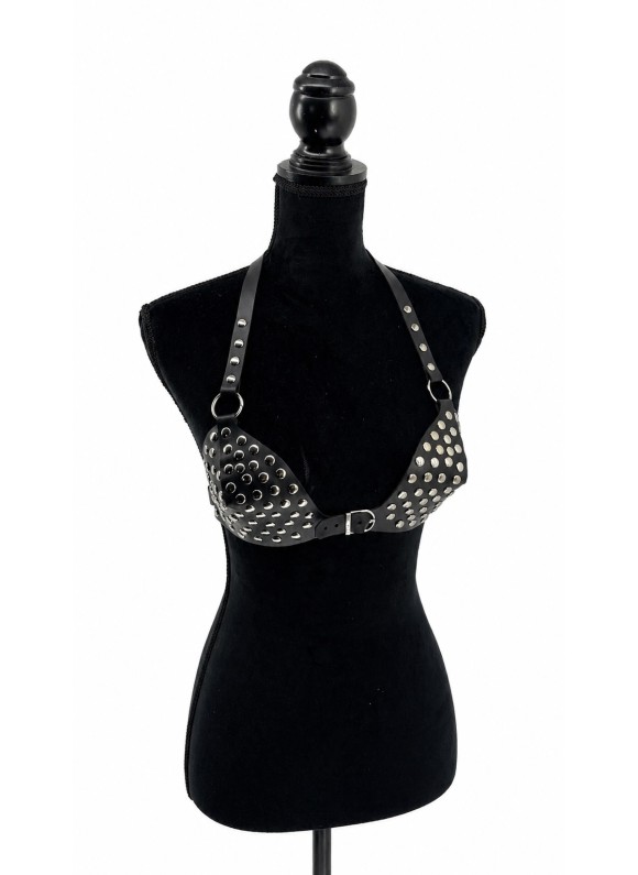 SUTIEN DAMA DIN PIELE D4